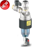 FD088 EASY-MAG  Magnetic Filter 3/4+Big Separator 500μm. Easy Service. CH 24kW.Brass/ABS