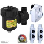 ZSW KIT FERPRO For Cleaning Pumps. Magnetic Filter, Adaptor for Exchanger and Circulator.