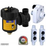 ZSW KIT FERPRO For Cleaning Pumps. Magnetic Filter, Adaptor for Exchanger and Circulator.