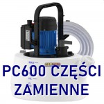 CZĘŚCI ZAMIENNE DO WATERMAX PC 600 itp Pompy czyszczącej z rewersem. Moc 135W, Zbiornik 20L. FERDOM